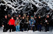 © Perstl | Neujahrsblasen der Ortsmusikkapelle Obertraun von Haus zu Haus