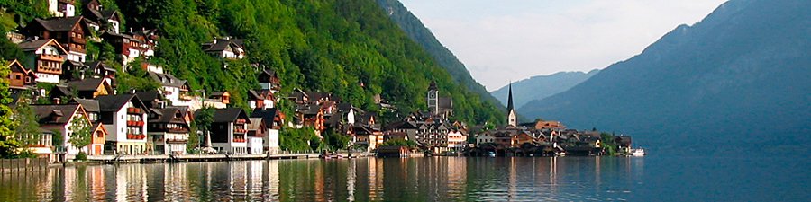 Blick auf Seestrasse und Zentrum