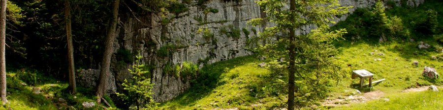 Glücksplatz Jungfrauenloch Gosau