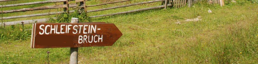 Gosau Schleifsteinbruch