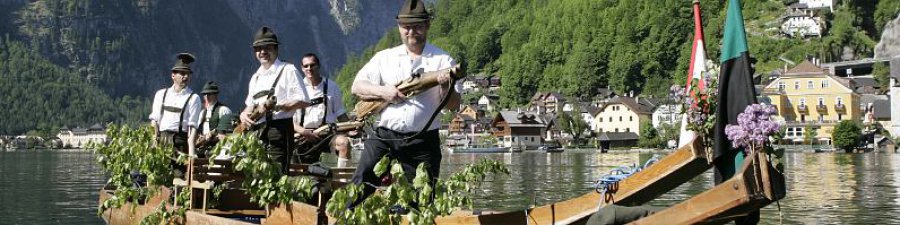 Tradition und Brauchtum: Fronleichnam auf dem Hallstättersee