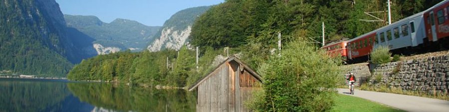 Der schönste Weg in die Region Dachstein Salzkammergut: Mit der Bahn