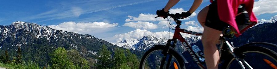 Mountainbiken im Salzkammergut: Unterwegs in Bad Goisern am Hallstättersee - &copy; Kraft