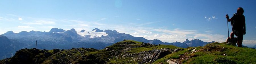 Wandern in Bad Goisern: Das mächtige Dachsteinmassiv - &copy; Kraft