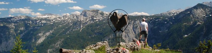 Beeindruckende Bergwelt am Hallstättersee: Steingrabenschneid (Schneidkogel) in Hallstatt - &copy; Kraft