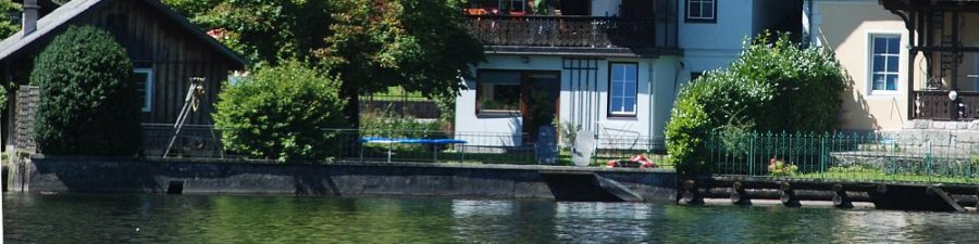 Blick vom See auf die Ferienwohnung Kraft tanken - &copy; Kraft