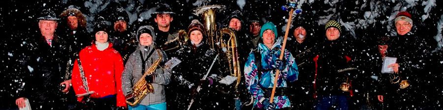 Ortsmusikkapelle Obertraun/Neujahrsblasen - &copy; Schöpf