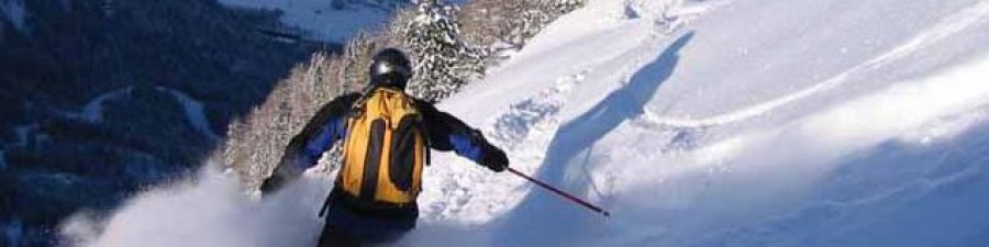 Abfahrt in der FreerideArena am Krippenstein - &copy; Schöpf