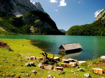 © Kraft | Der Hintere Gosausee bei einem Ulraub in Gosau