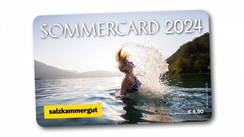 Salzkammergut Erlebnis-Card  © Skgt Tourismus