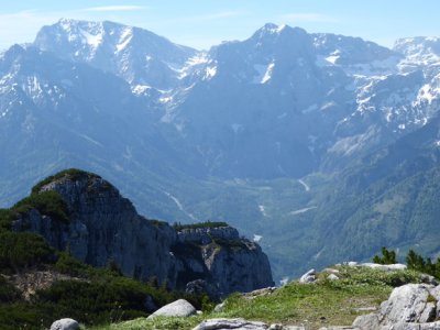 © Gisbert Rabeder | Großer Priel und Schermberg  | Wandern und Wanderwege im Salzkammergut: Fernwanderwege &  Weitwanderwege “BergeSeen Trail“ bei einem Urlaub in Österreich.