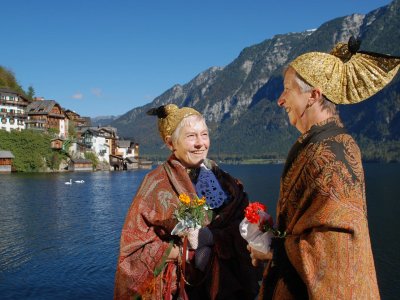 © Kraft | Impressionen aus der UNESCO Welterberegion Hallstatt Dachstein Salzkammergut: Ehemalige traditioneller Kopfschmuck an Fest und Feiertagen – die Goldhaube.