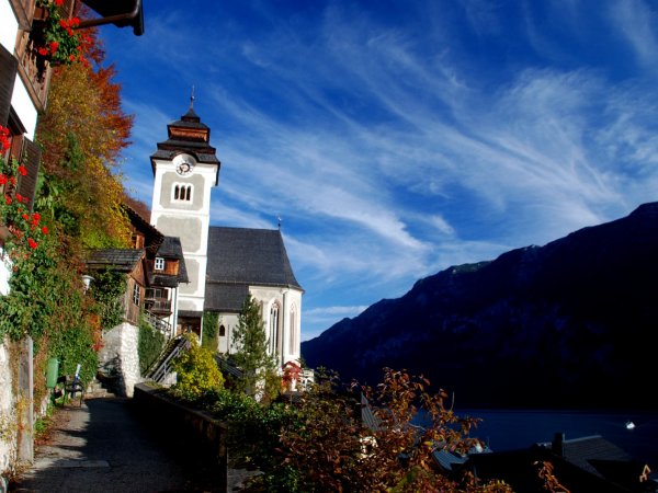 © Kraft | Gottesdienste Pfarrkirche Mariä Himmelfahrt in Hallstatt in der Ferienregion Dachstein Salzkammergut © Kraft | Gottesdienste Pfarrkirche Mariä Himmelfahrt in Hallstatt in der Ferienregion Dachstein Salzkammergut