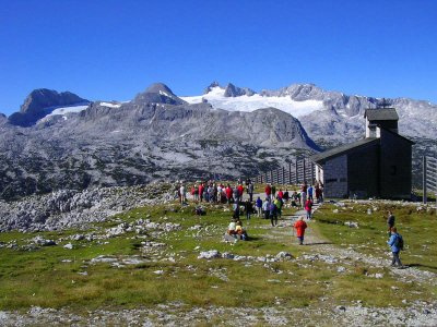 © Perstl | Obertrauner Wanderherbst 2017: Bergmesse am Krippenstein