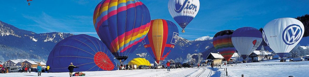 Impressionen aus der Welterberegion Hallstatt / Dachstein Salzkammergut: Ballonwoche in Gosau - ©OÖ.Werbung/Heilinger