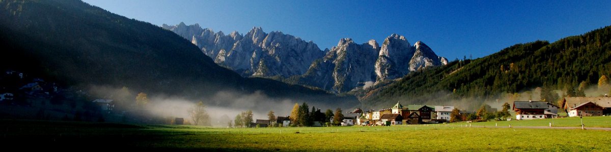 Gosau and the Gosau valley in Austria - © Kraft